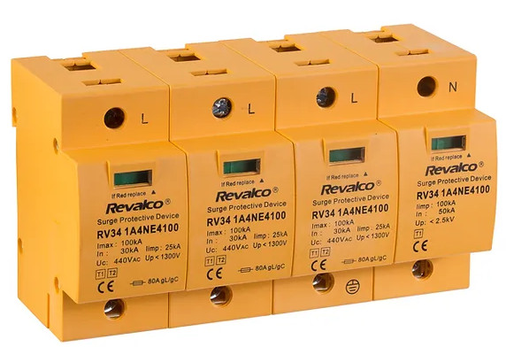 Sobretensiones Transitoria Trifásica REVALCO 30-100 kA